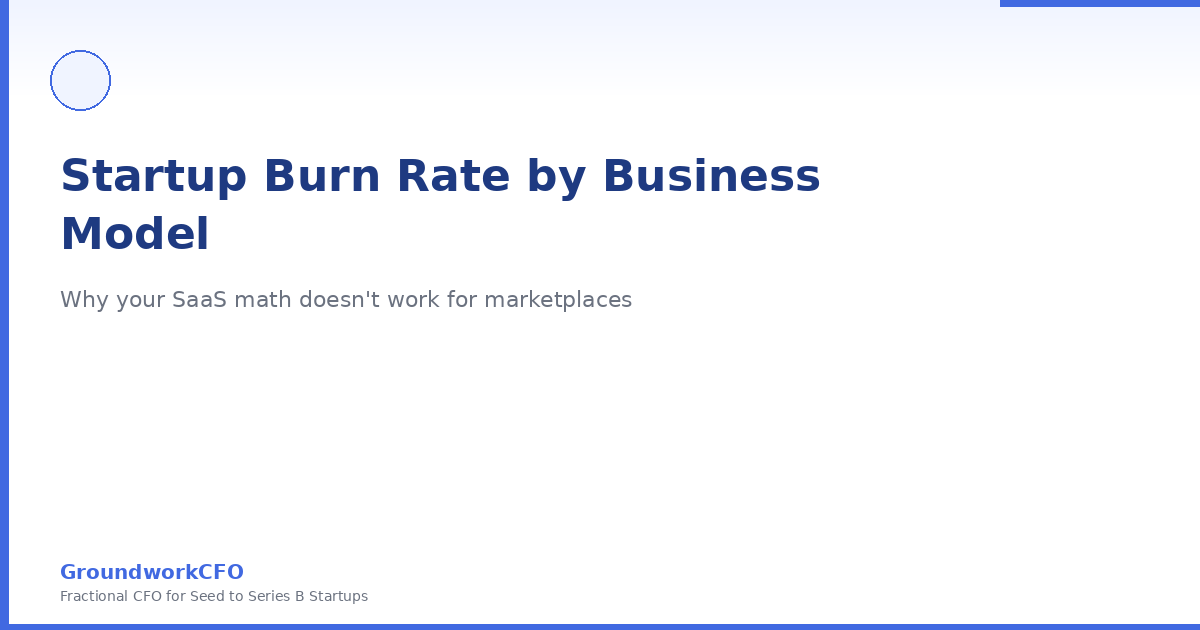 Startup Burn Rate by Business Model: Why Your SaaS Math Doesn't Work ...